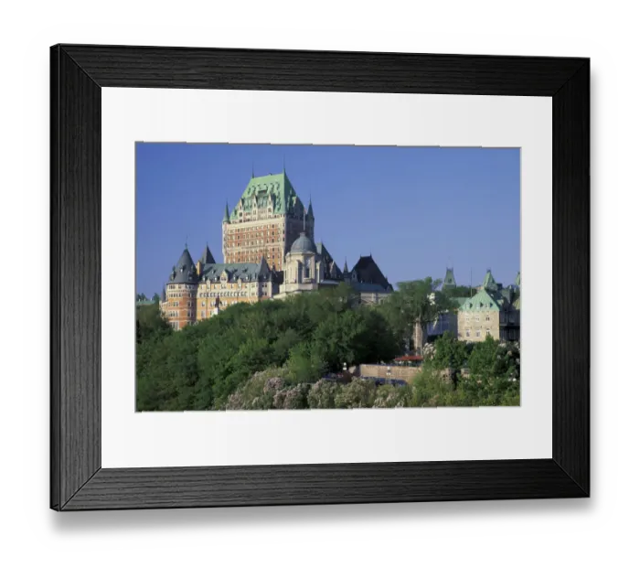 Framed Print : 02. Canada, Quebec City. Chateau Frontenac Framed Print : 02. Canada, Quebec City. Chateau Frontenac