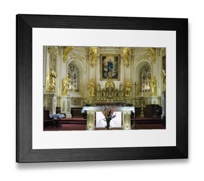 Framed Print : North America, Canada, Quebec, Old Quebec City. Altar of the Basilique Notre-Dame-de-Quebec Framed Print : North America, Canada, Quebec, Old Quebec City. Altar of the Basilique Notre-Dame-de-Quebec