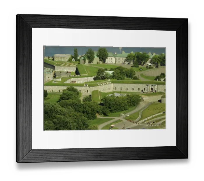 Framed Print : North America, Canada, Quebec, Quebec City. View from above of a section of the Citadel Framed Print : North America, Canada, Quebec, Quebec City. View from above of a section of the Citadel