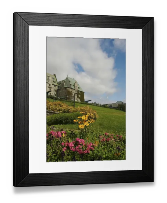 Framed Print : North America, Canada, Quebec, Charlevoix, La Malbaie. The Fairmont Le Manoir Richelieu Framed Print : North America, Canada, Quebec, Charlevoix, La Malbaie. The Fairmont Le Manoir Richelieu