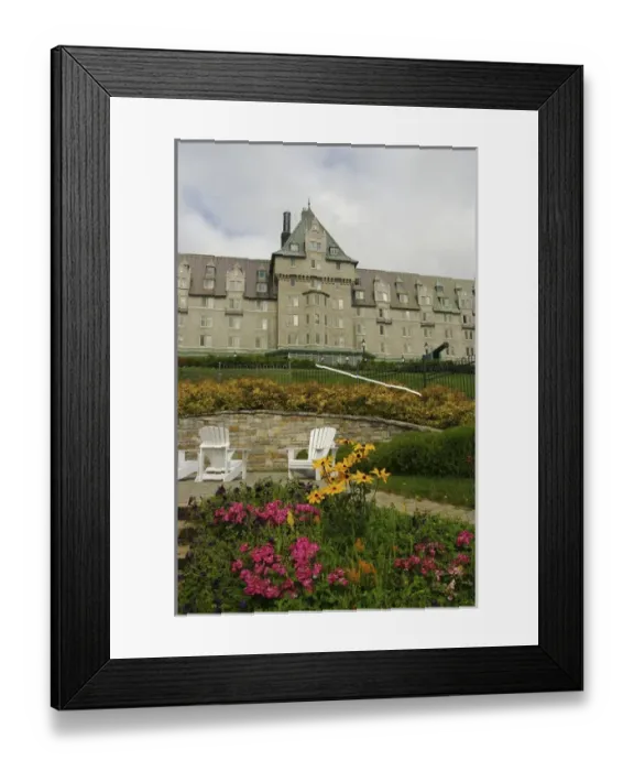 Framed Print : North America, Canada, Quebec, Charlevoix, La Malbaie. The Fairmont Le Manoir Richelieu Framed Print : North America, Canada, Quebec, Charlevoix, La Malbaie. The Fairmont Le Manoir Richelieu