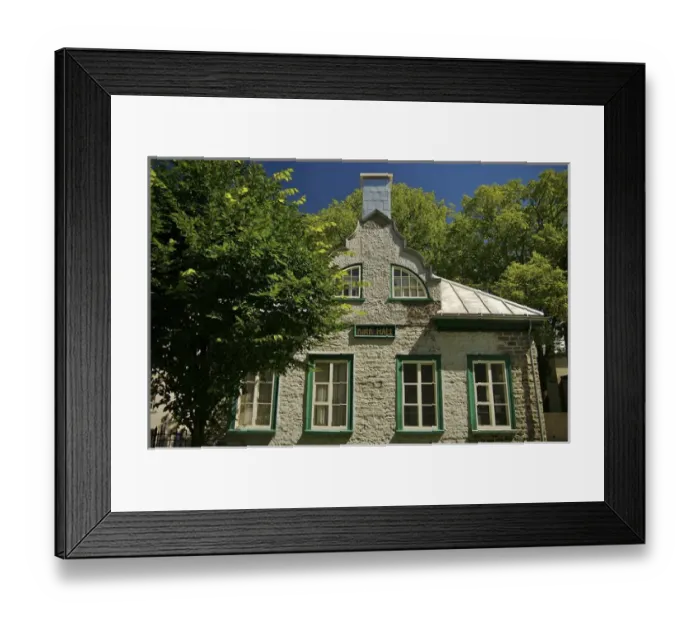Framed Print : North America, Canada, Quebec, Old Quebec City. The Kirk Hall, the Church Hall of St