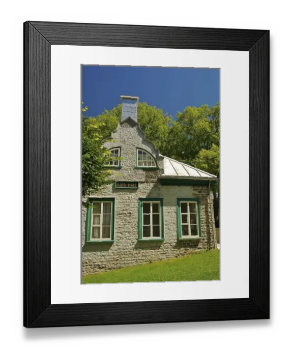 Framed Print : North America, Canada, Quebec, Old Quebec City. The Kirk Hall, the Church Hall of St