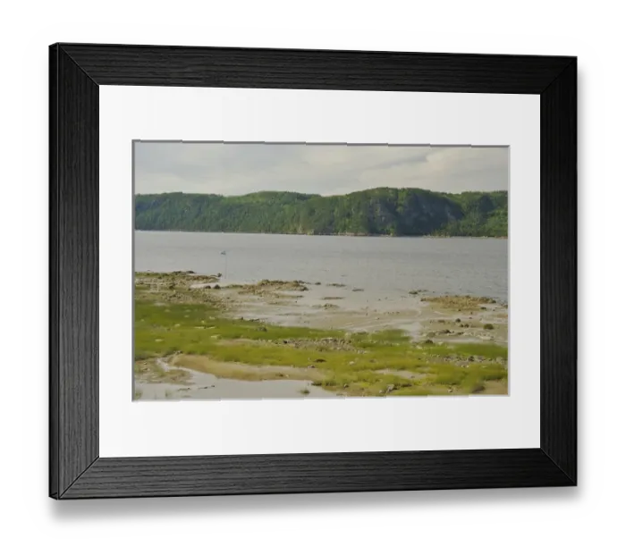 Framed Print : North America, Canada, Quebec, Saguenay, Ville de Saguenay, La Baie