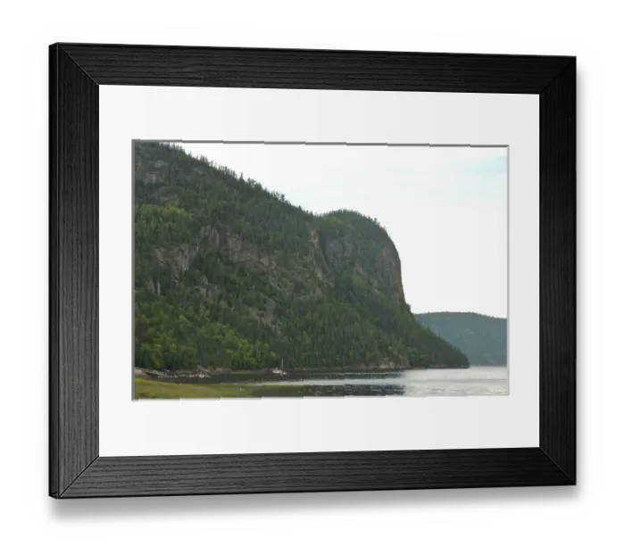 Framed Print : North America, Canada, Quebec, Saguenay, Riviere-Eternite. Cap Trinite, Saguenay Fjord Framed Print : North America, Canada, Quebec, Saguenay, Riviere-Eternite. Cap Trinite, Saguenay Fjord