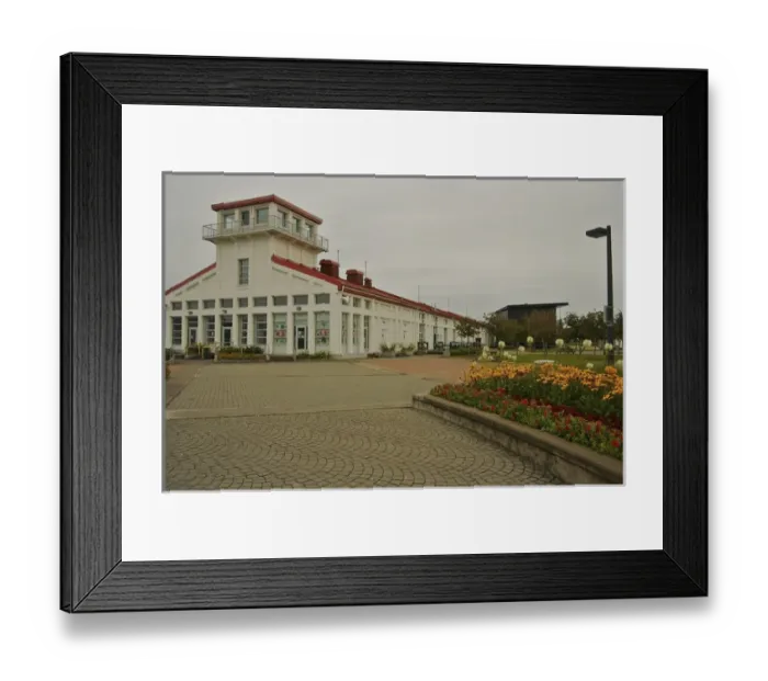 Framed Print : North America, Canada, Quebec, Saguenay, Ville de Saguenay, Chicoutimi. Cruise terminal