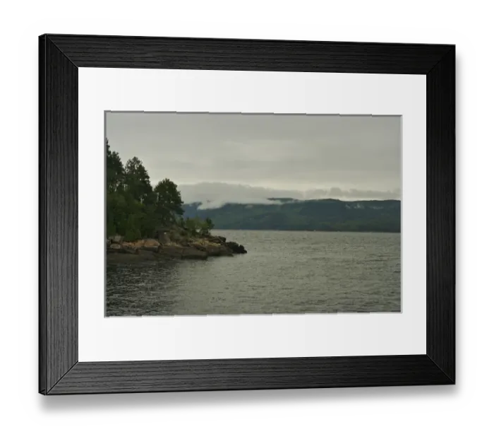 Framed Print : North America, Canada, Quebec, Saguenay, Sainte-Rose-du-Nord. View from the water Framed Print : North America, Canada, Quebec, Saguenay, Sainte-Rose-du-Nord. View from the water