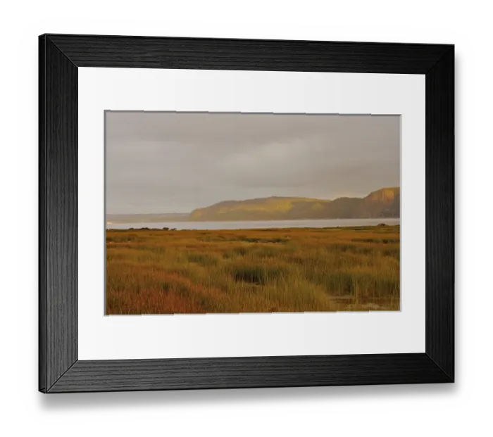 Framed Print : North America, Canada, Quebec, Saguenay, Ville de Saguenay, La Baie. Early morning
