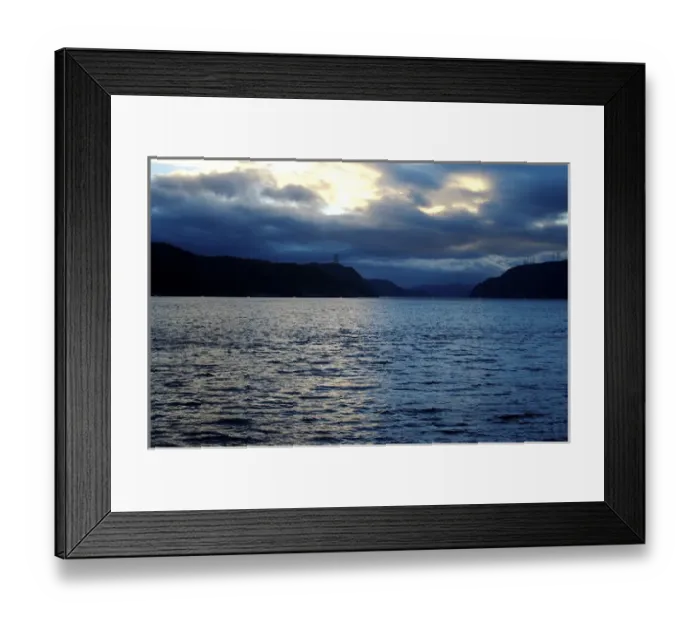 Framed Print : North America, Canada, Quebec, Saguenay, L Anse de Roche (Rock Bay. ) View of
