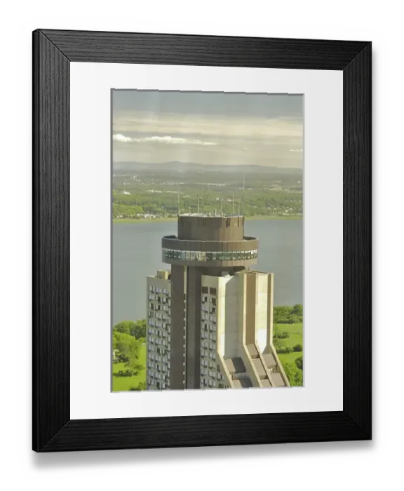 Framed Print : North America, Canada, Quebec, Quebec City. View of the Loews Le Concorde Hotel s Framed Print : North America, Canada, Quebec, Quebec City. View of the Loews Le Concorde Hotel s