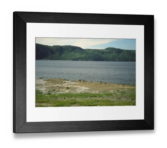 Framed Print : North America, Canada, Quebec, Saguenay, Ville de Saguenay, La Baie
