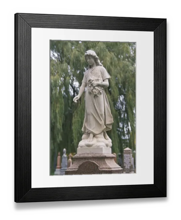 Framed Print : Canada, Quebec, Montreal, cemetery at the Mount Royal Park (Parc du Mont-Royal) Framed Print : Canada, Quebec, Montreal, cemetery at the Mount Royal Park (Parc du Mont-Royal)