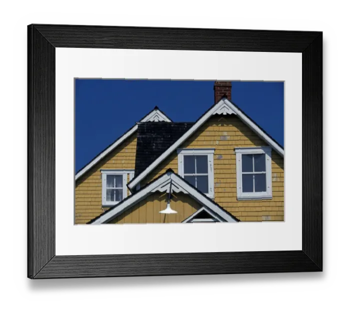 Framed Print : Canada, Quebec, Gaspe. Grande Grave Museum, early fishing industry, Forillon National