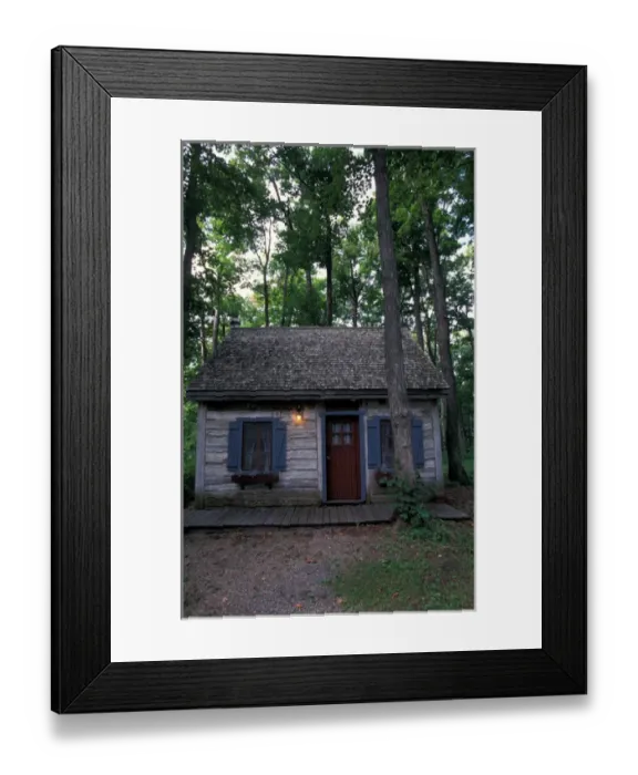 Framed Print : Canada, Quebec, Rigaud. Sucrerie de la Montaigne. 1900-era Maple Sugar Shack, House Framed Print : Canada, Quebec, Rigaud. Sucrerie de la Montaigne. 1900-era Maple Sugar Shack, House