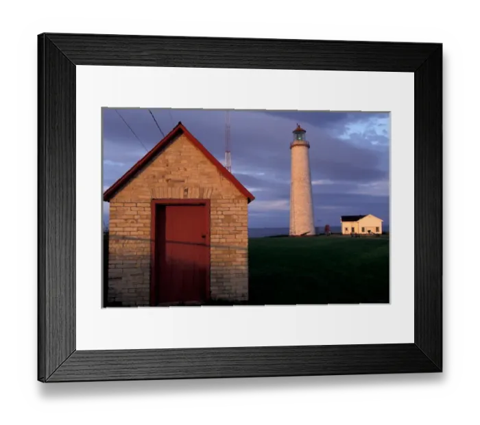 Framed Print : Canada, Quebec, Gaspe. Cap-des-Rosiers Lighthouse, Forillon National Park Framed Print : Canada, Quebec, Gaspe. Cap-des-Rosiers Lighthouse, Forillon National Park