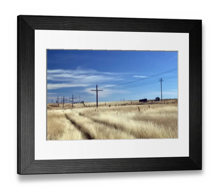Framed Print : 02. Canada, Saskatchewan, Morse: Prairie Road Framed Print : 02. Canada, Saskatchewan, Morse: Prairie Road