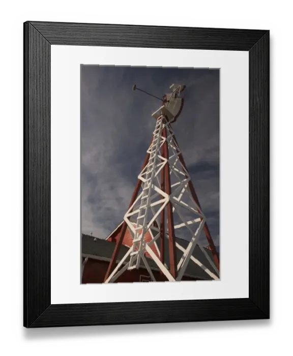 Framed Print : 02. Canada, Saskatchewan, Saskatoon: The Berry Barn, Saskatoon Berry Farm Windmill Framed Print : 02. Canada, Saskatchewan, Saskatoon: The Berry Barn, Saskatoon Berry Farm Windmill