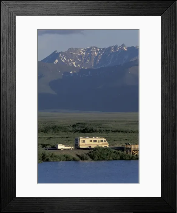 Framed Print : NA, Canada, Yukon Territory, near Black Fork Pass RV along Dempster Highway Framed Print : NA, Canada, Yukon Territory, near Black Fork Pass RV along Dempster Highway