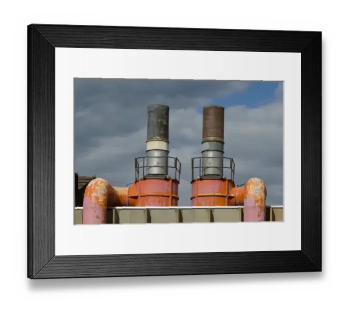 Framed Print : Canada: Trail, Teck Cominco Smelting Plant, Columbia River Basin Framed Print : Canada: Trail, Teck Cominco Smelting Plant, Columbia River Basin