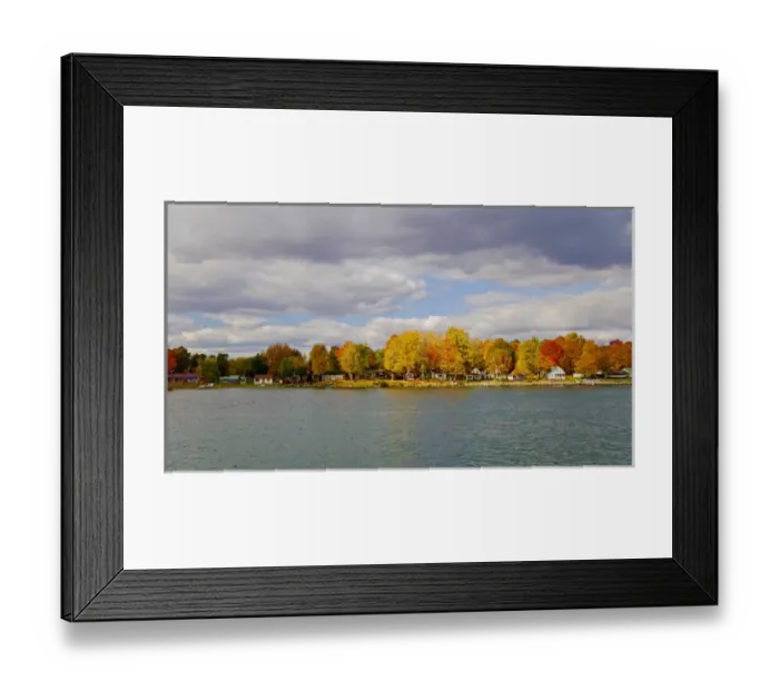 Framed Print : Sailing down The St. Lawrence River taking in the sights