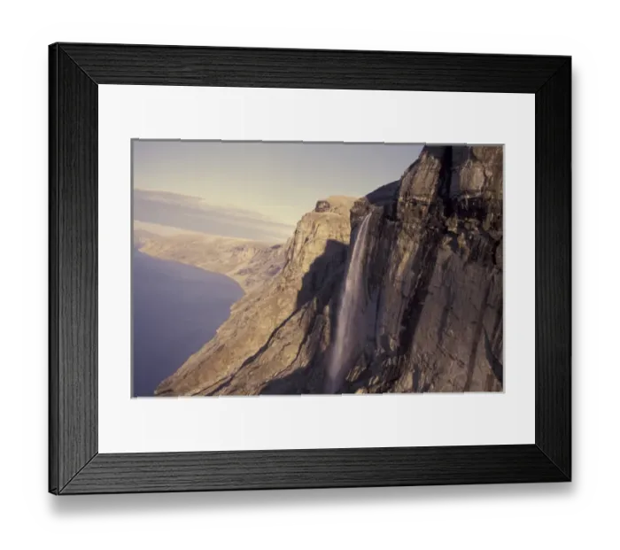 Framed Print : NA, Canada, Canadian Arctic, Baffin Island Aerial view of Itirbilung Fjord Framed Print : NA, Canada, Canadian Arctic, Baffin Island Aerial view of Itirbilung Fjord