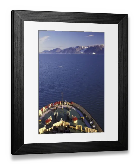 Framed Print : NA, Canada, Canadian Arctic, Baffin Island View of Hecla Strait Framed Print : NA, Canada, Canadian Arctic, Baffin Island View of Hecla Strait