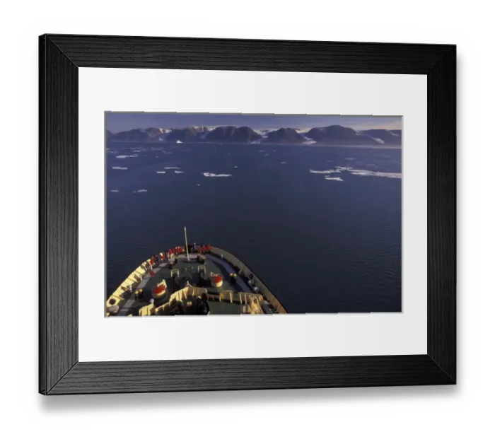 Framed Print : NA, Canada, Canadian Arctic, Baffin Island View of Hecla Strait Framed Print : NA, Canada, Canadian Arctic, Baffin Island View of Hecla Strait