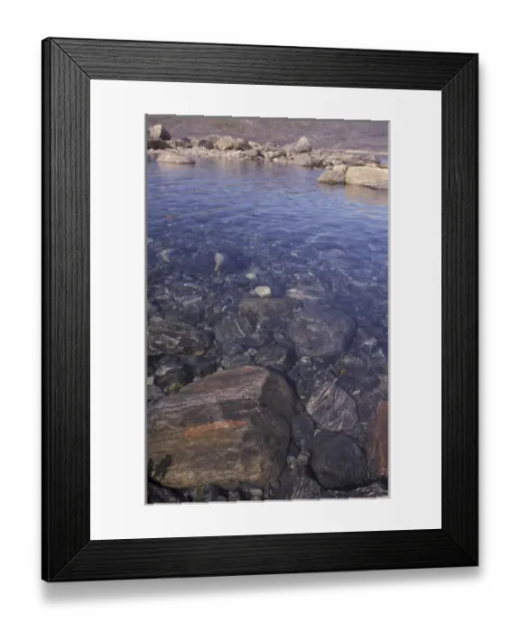 Framed Print : NA, Canada, Canadian Arctic, Baffin Island View of Diana Bay