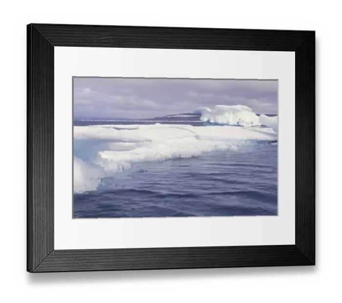 Framed Print : NA, Canada, Canadian Arctic, Beechey Island Ice formations in Erebus Bay Framed Print : NA, Canada, Canadian Arctic, Beechey Island Ice formations in Erebus Bay