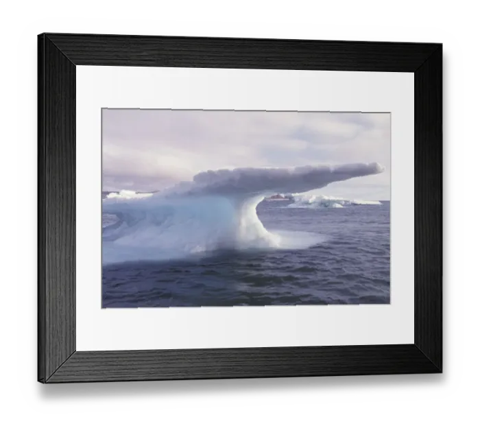 Framed Print : NA, Canada, Canadian Arctic, Beechey Island Ice formations in Erebus Bay Framed Print : NA, Canada, Canadian Arctic, Beechey Island Ice formations in Erebus Bay