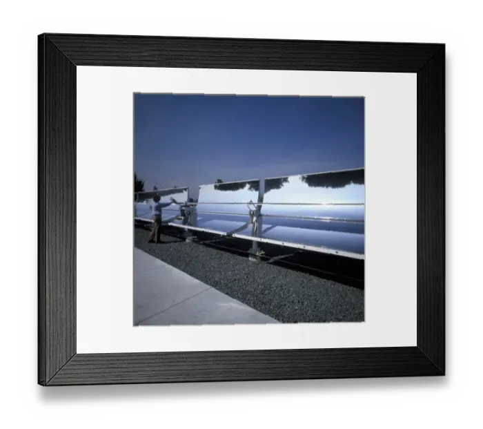 Framed Print : solar panel Framed Print : solar panel