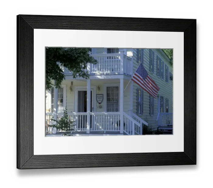 Framed Print : NA, USA, North Carolina, Beaufort Historic architecture, third-oldest town in state Framed Print : NA, USA, North Carolina, Beaufort Historic architecture, third-oldest town in state