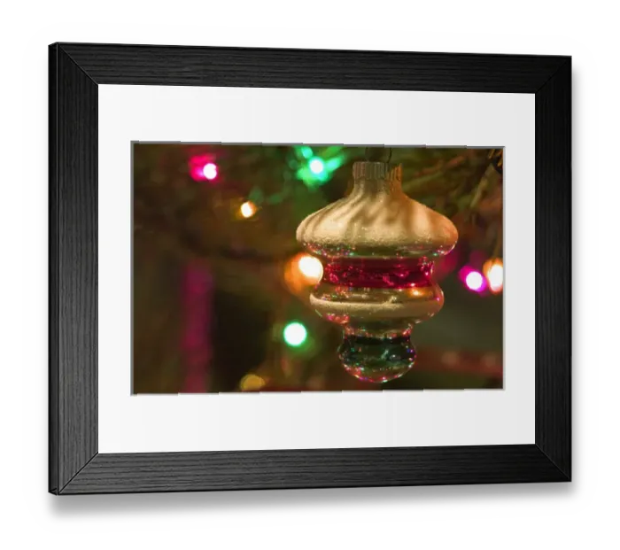 Framed Print : Christmas tree ornaments Framed Print : Christmas tree ornaments