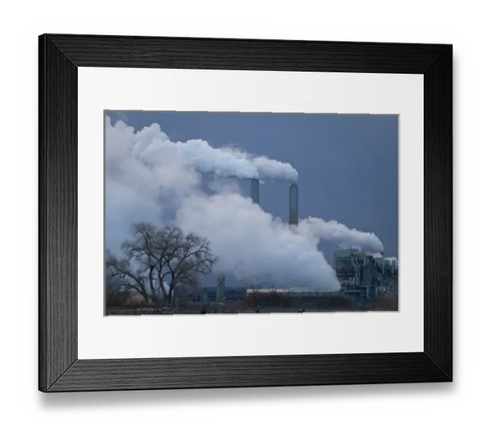 Framed Print : Power plant, Northern Arizona Framed Print : Power plant, Northern Arizona