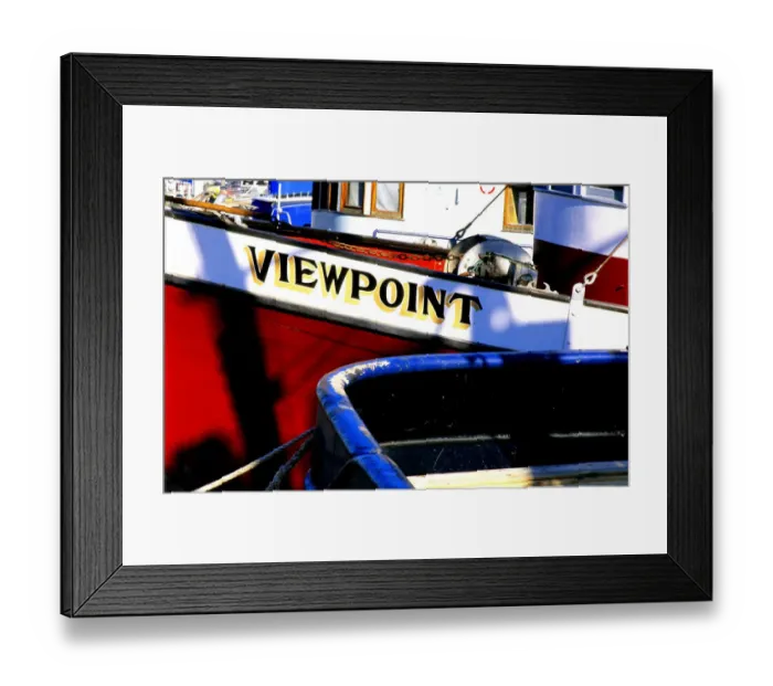 Framed Print : 02. Wooden Fishing boat Framed Print : 02. Wooden Fishing boat