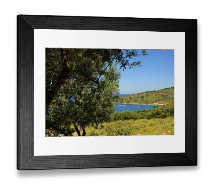 Framed Print : Albania, Butrint, Ksamili bay Framed Print : Albania, Butrint, Ksamili bay