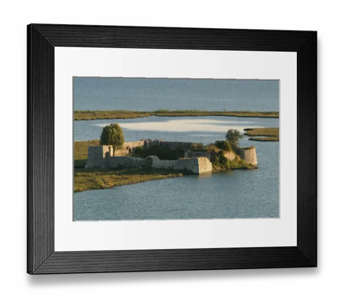 Framed Print : Albania, Butrint, Butrint National park, Ali Pasha castle