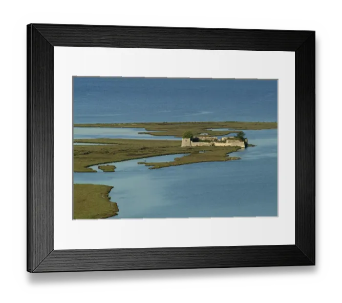 Framed Print : Albania, Butrint, Butrint National park, Ali Pasha castle