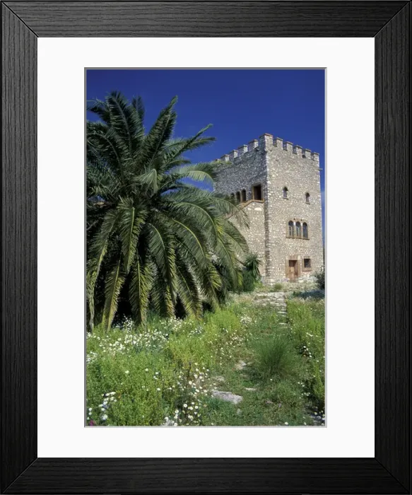 Framed Print : Europe, Albania, Butrint. Ali Pasha Castle Framed Print : Europe, Albania, Butrint. Ali Pasha Castle