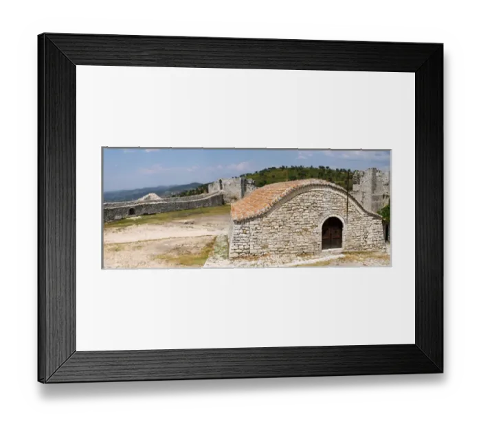 Framed Print : The old Ottoman garrisons garnison building that housed the soldiers. Background Framed Print : The old Ottoman garrisons garnison building that housed the soldiers. Background