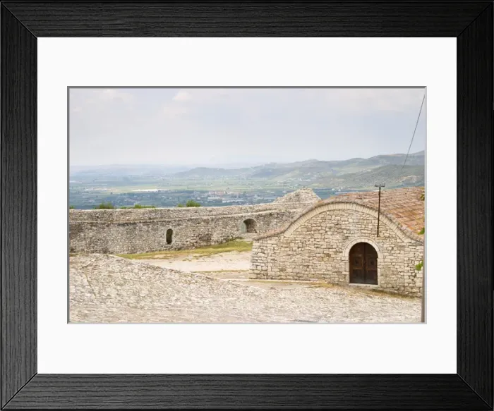 Framed Print : The old Ottoman garrisons garnison building that housed the soldiers. Background Framed Print : The old Ottoman garrisons garnison building that housed the soldiers. Background