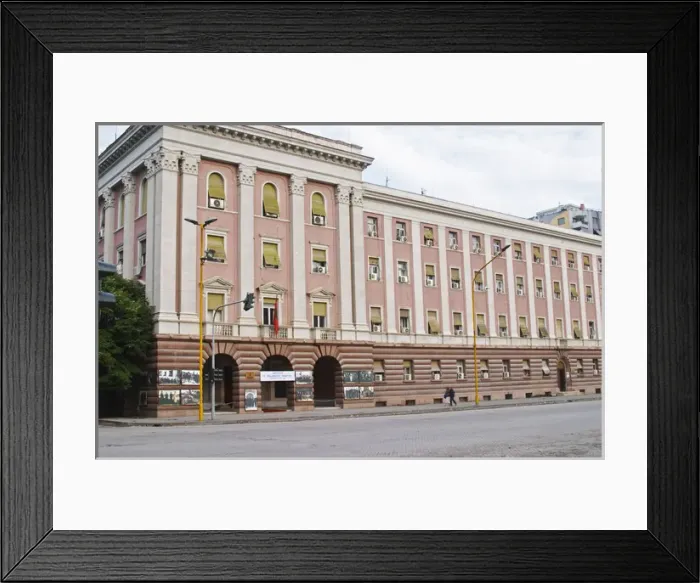 Framed Print : The House Parliament building in Albania on the boulevard Bulevardi Deshmoret e Kombit Framed Print : The House Parliament building in Albania on the boulevard Bulevardi Deshmoret e Kombit