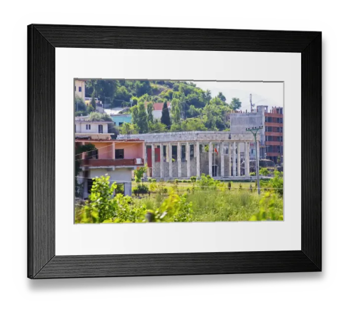 Framed Print : The Skanderbeg tomb grave mausoleum in Lezhe. Albania, Balkan, Europe Framed Print : The Skanderbeg tomb grave mausoleum in Lezhe. Albania, Balkan, Europe