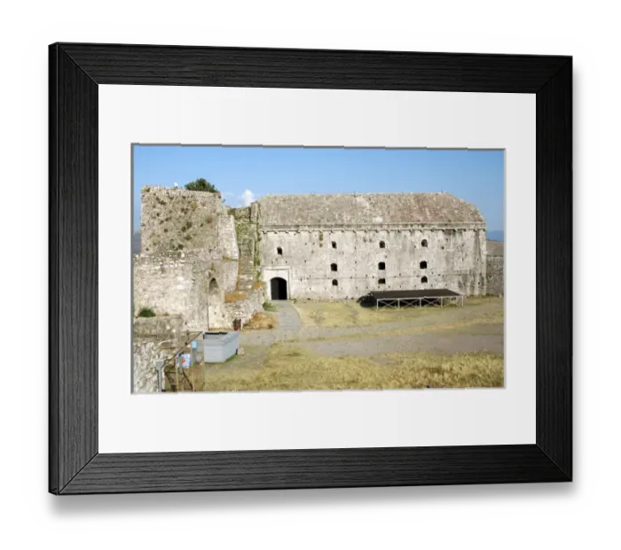 Framed Print : REPUBLIC OF ALBANIA. SHKODRA. Rozafa castle Framed Print : REPUBLIC OF ALBANIA. SHKODRA. Rozafa castle