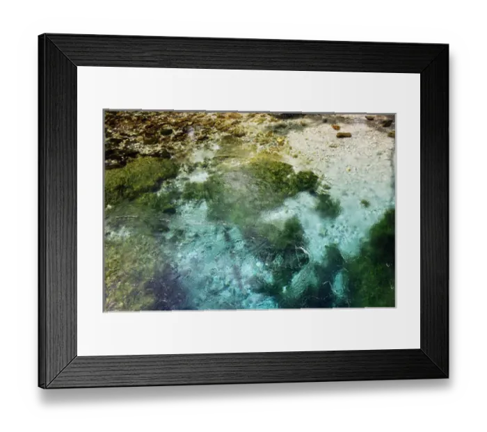 Framed Print : Source Blue Eye. Saranda. Republic of Albania Framed Print : Source Blue Eye. Saranda. Republic of Albania