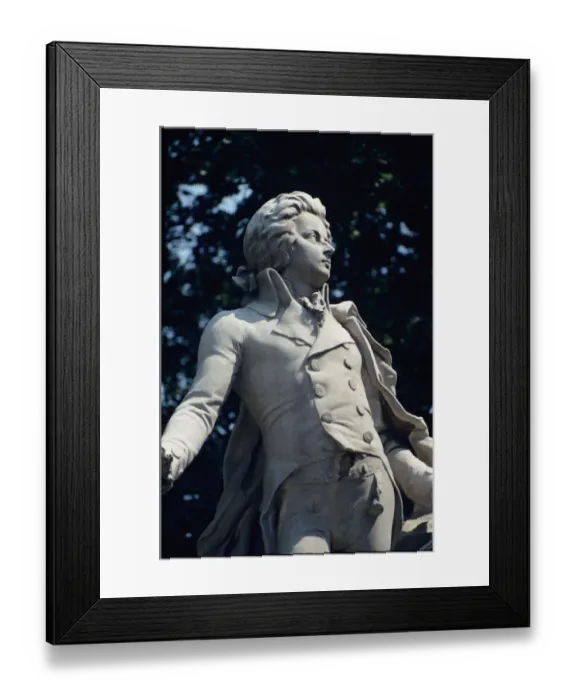 Framed Print : Mozart Monument, Vienna Austria Copyright: aAC Ltd Framed Print : Mozart Monument, Vienna Austria Copyright: aAC Ltd