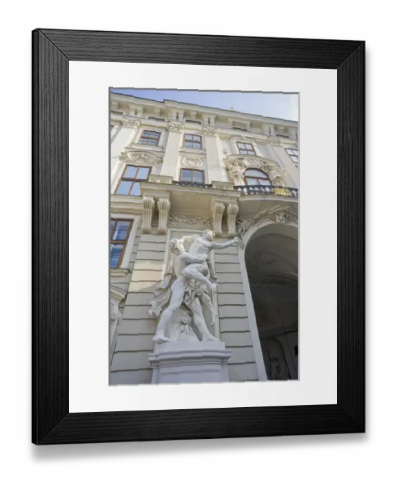 Framed Print : Michaelertor (Michael Gate) of Hofburg Imperial Palace, Vienna, Austria Framed Print : Michaelertor (Michael Gate) of Hofburg Imperial Palace, Vienna, Austria
