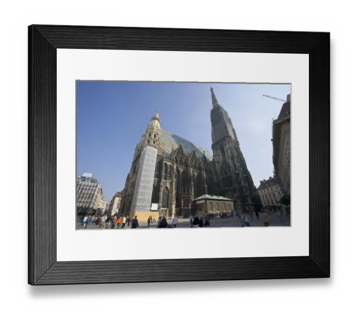 Framed Print : St. Stephens Cathedral (Stephansdom), Vienna, Austria Framed Print : St. Stephens Cathedral (Stephansdom), Vienna, Austria