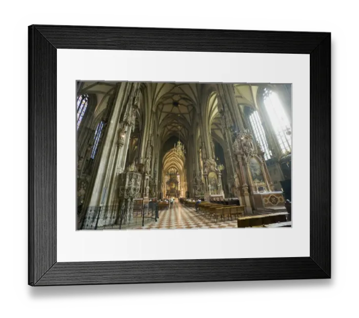Framed Print : St. Stephens Cathedral (Stephansdom), Vienna, Austria Framed Print : St. Stephens Cathedral (Stephansdom), Vienna, Austria