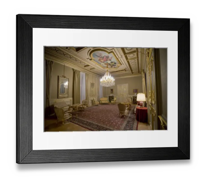 Framed Print : Turkish Embassy building, interior, Vienna, Austria